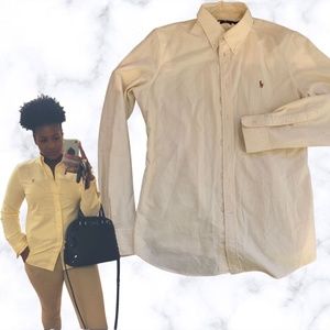 Ralph Lauren Pinstripe Polo